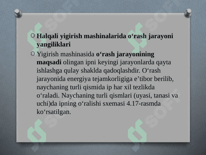 “Zinser”, “Rieter”, “Marzoli” firmalarining halqali yigirish mashinalari qiyosiy tahlili 4