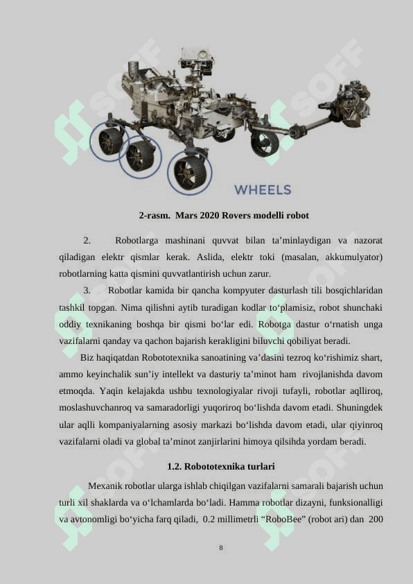 Chiqindilarni turlarga ajratuvchi smart qurilma 8