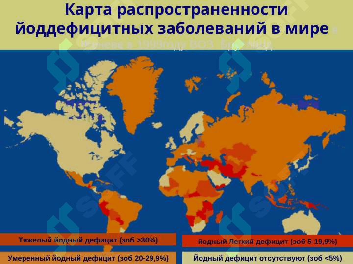 Йоддефицитные заболевания ( ЙДЗ ) 3