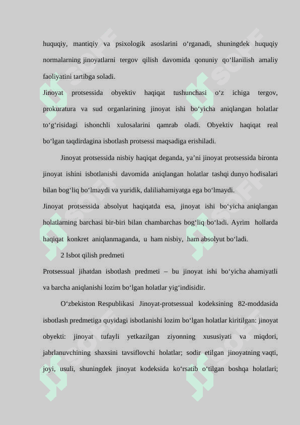 DALILLAR VA ISBOT QILISH 3