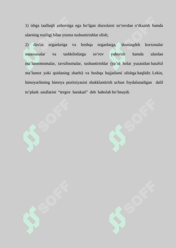 DALILLARANI TO`PLASH USULLARI 2