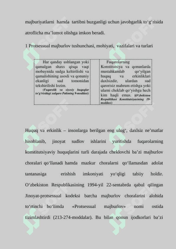 PROSESSUAL MAJBURLOV CHORALARI 2
