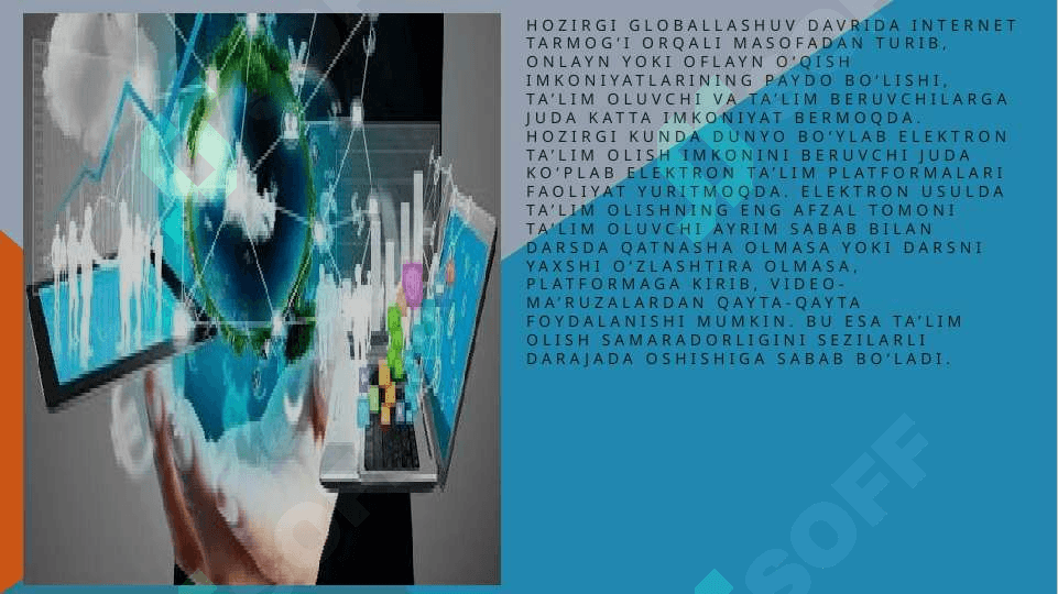AXBOROT KOMMUNIKATSIYA TEXNOLOGIYALARI VA ULARNI TA’LIM JARAYONIDA QO’LLANILISHINING DIDAKTIK IMKONIYATLARI 3