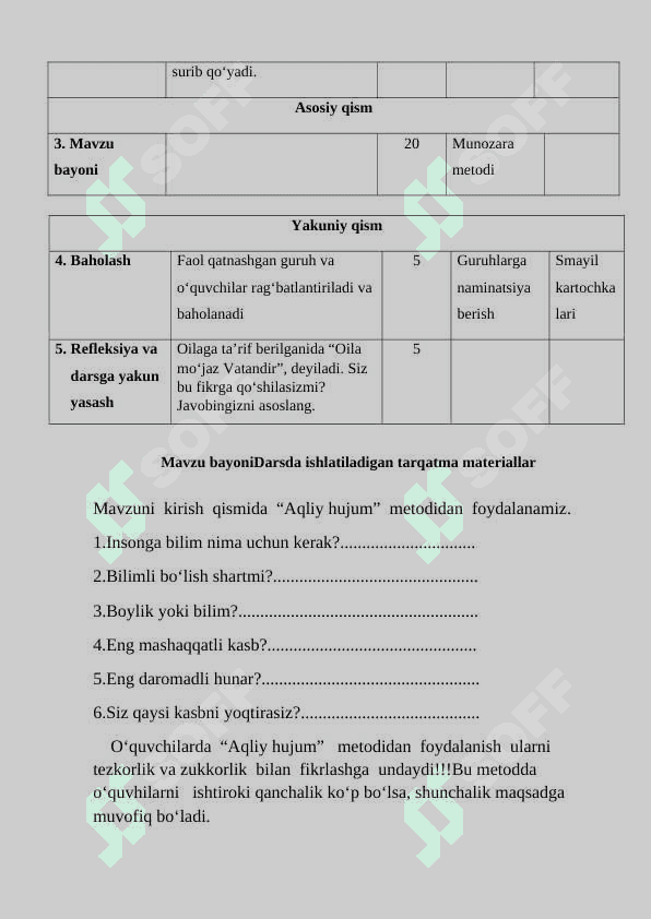 BILIM OL KASB HUNAR TANLA 3