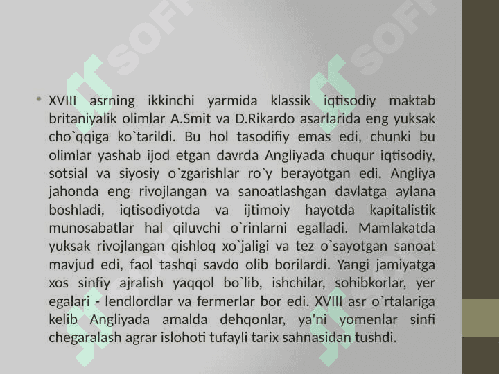 A. SMITNING IQTISODIY TA'LIMOTI 3