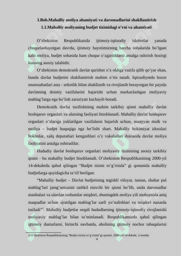 Mahalliy moliyaning rivojlanish istiqbollari 4