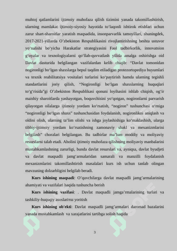 Davlat maqsadli jamgarmalari va byudjetdan tashqari mablaglar 3