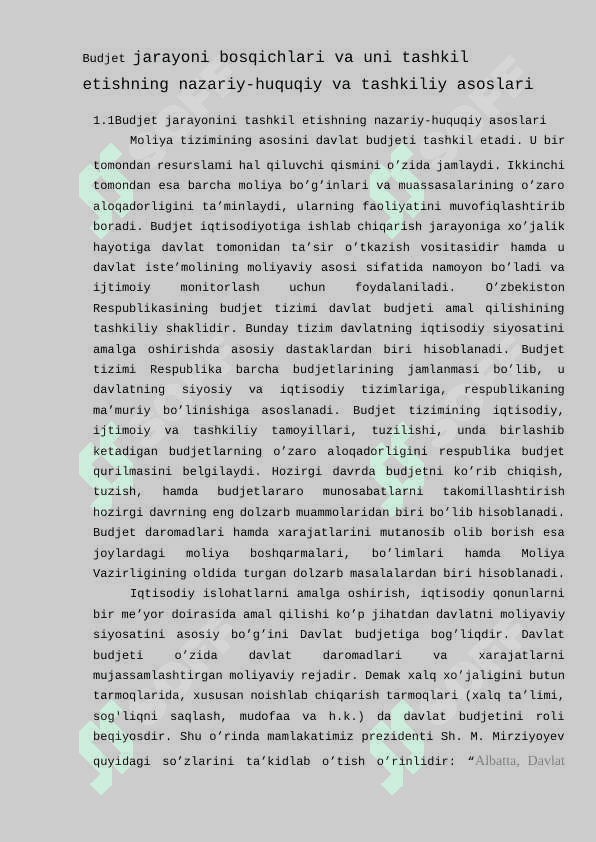 Budjet munosabatlarining qonuny huquqiy asoslari 4