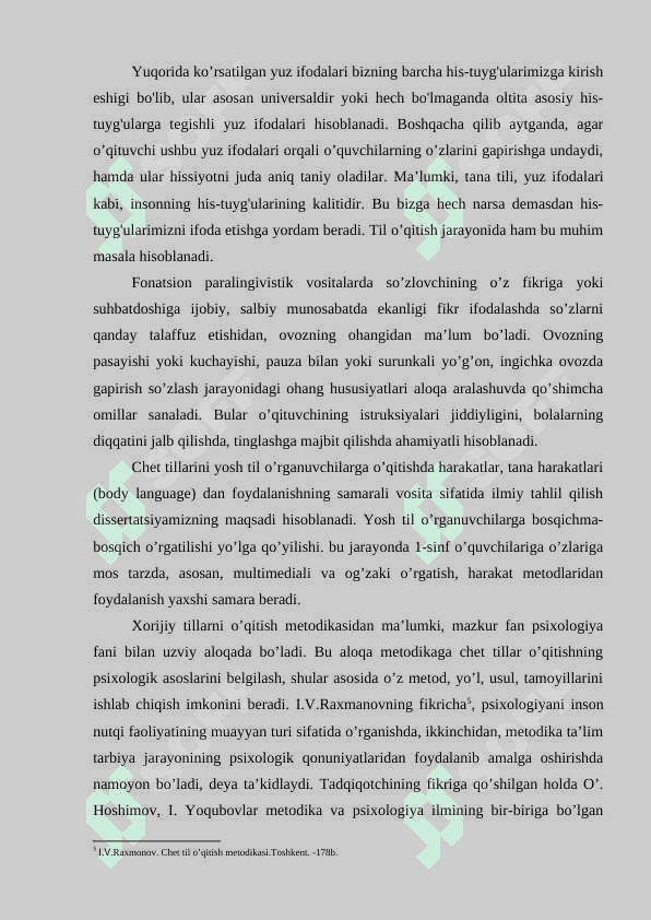 INGLIZ TILINI O’QITISHDA TANA HARAKATIDAN FOYDALANISHNING NAZARIY ASOSLARI 8