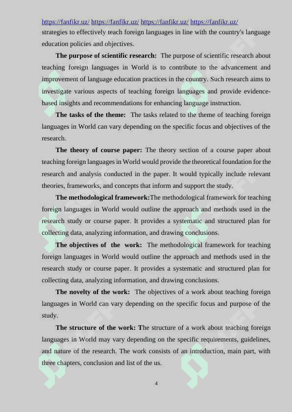 Teaching foreign language in the world 4