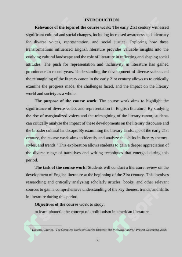 THE CONCEPT OF ABOLITIONISM IN AMERICAN LITERATURE 2