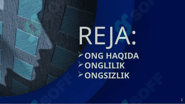 Ongsizlik muammosi 2