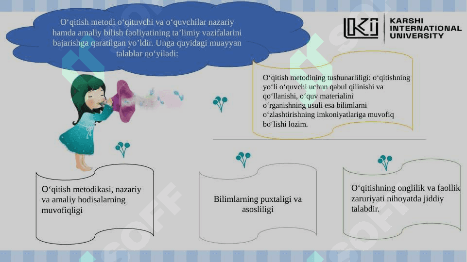 Boshlang’ich ta’limda o’qitish metodlari. 6