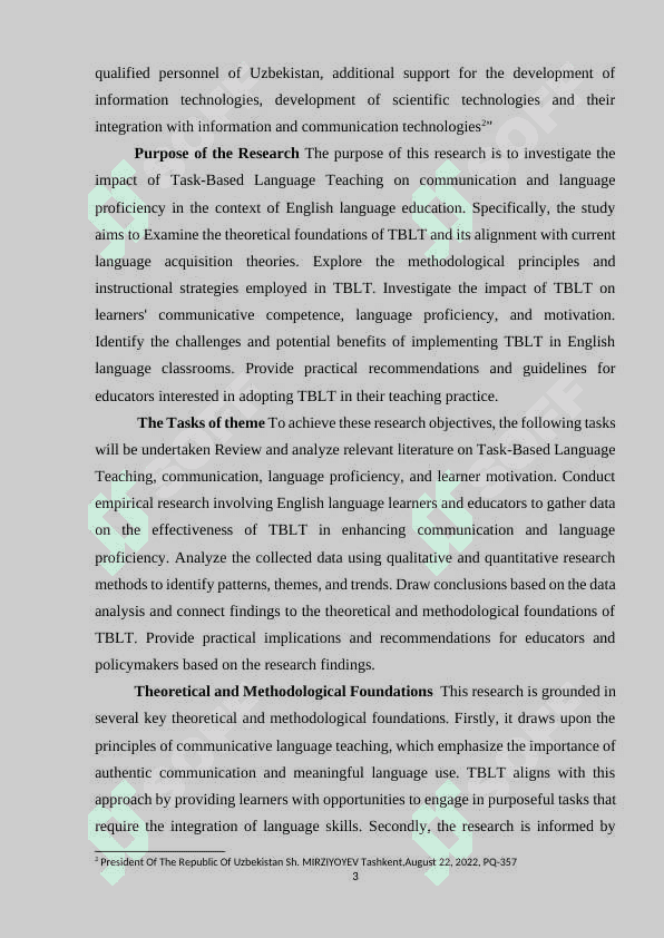 TASK-BASED LANGUAGE TEACHING IN ENGLISH 3