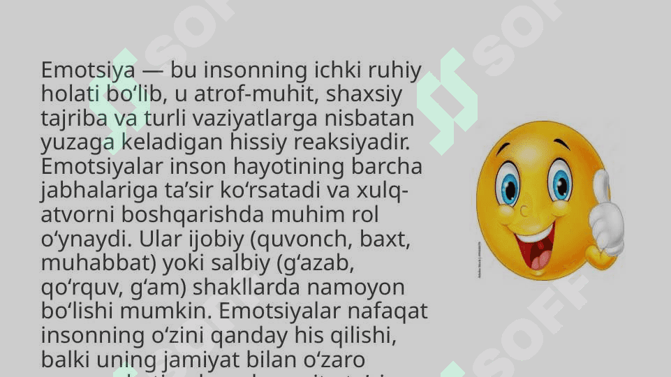 Psixologik o'lchov xususyatlari 4