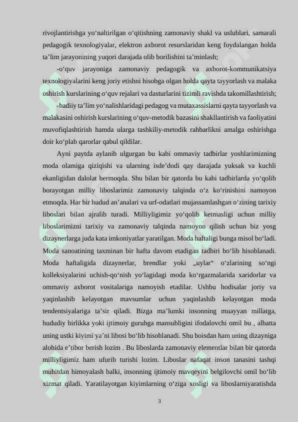 Liboslar to‘plami kontsеptsiyasini ishlab chiqish 3