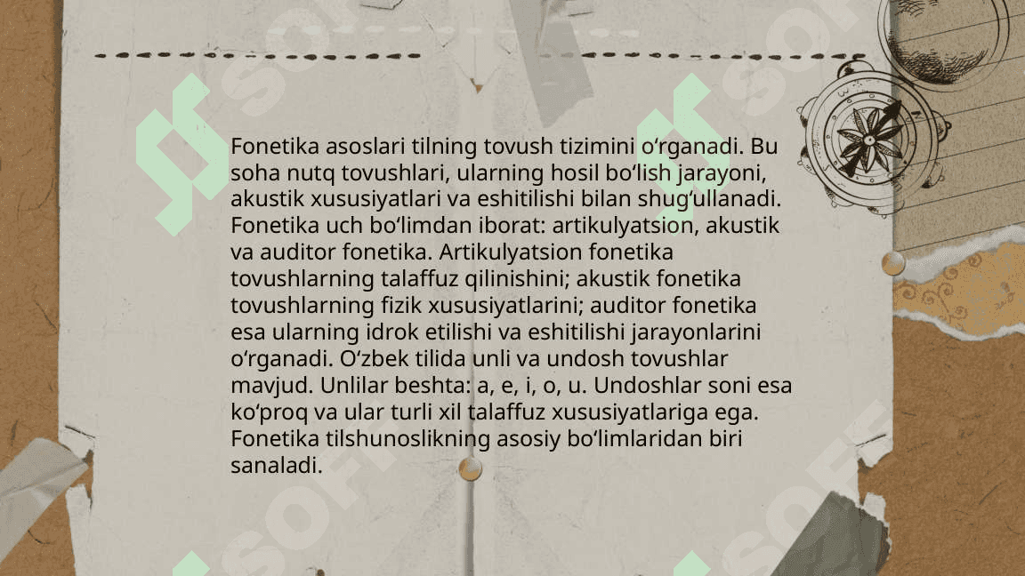 Fonetikaning to‘rt aspekti 3