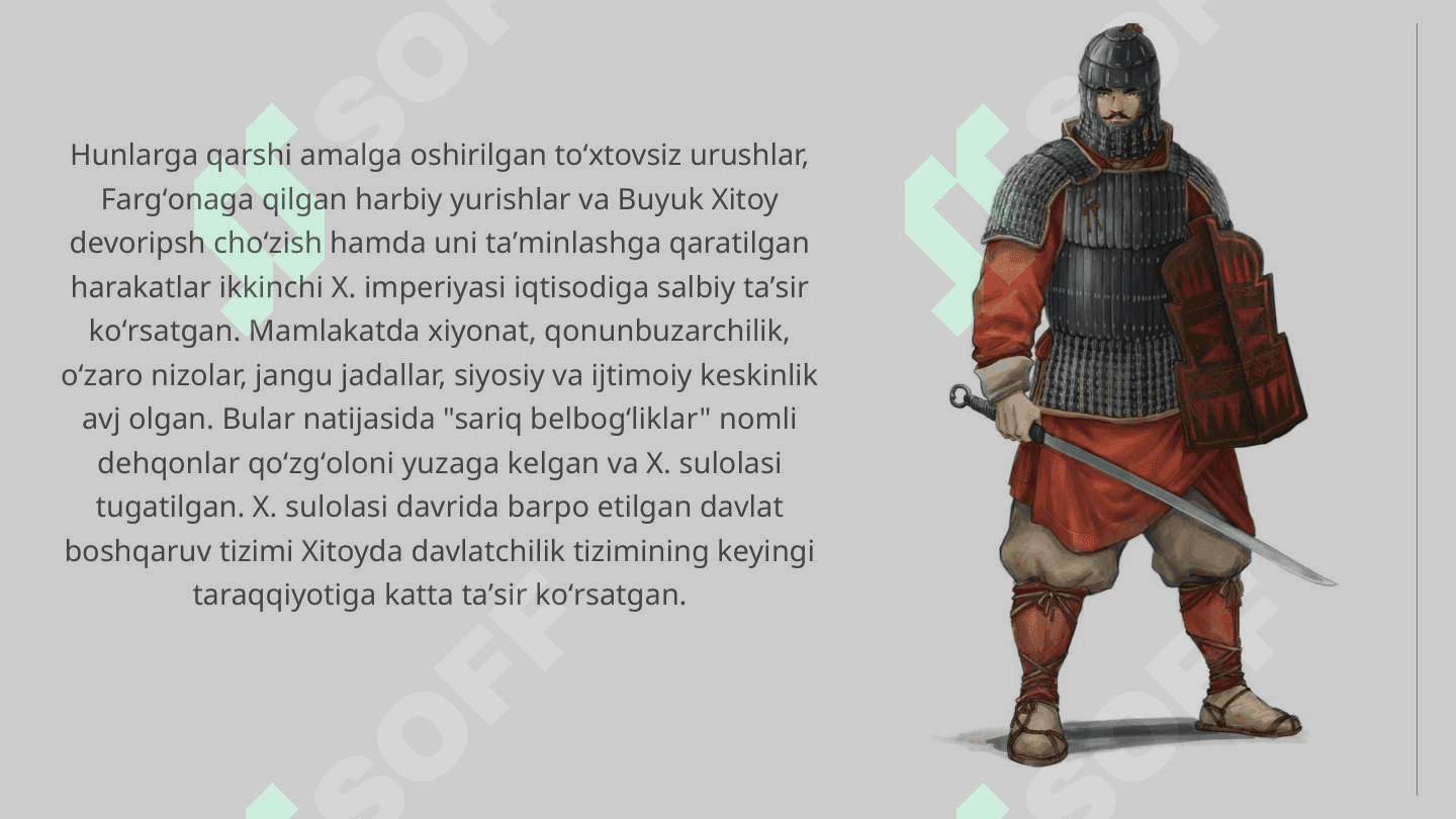 Sin va han Sulolalari 7