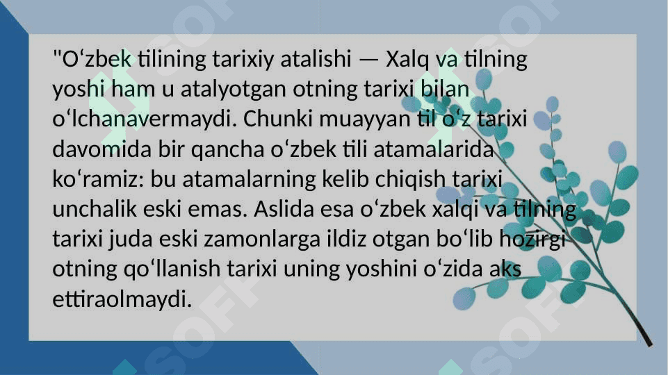 Hozirgi o'zbek adabiy tili 3