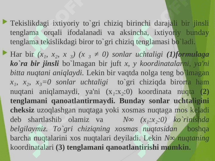 Geometriyadan taqdimot 7
