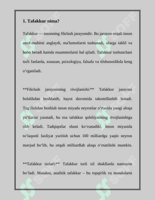TAFAKKUR XAQIDA 3