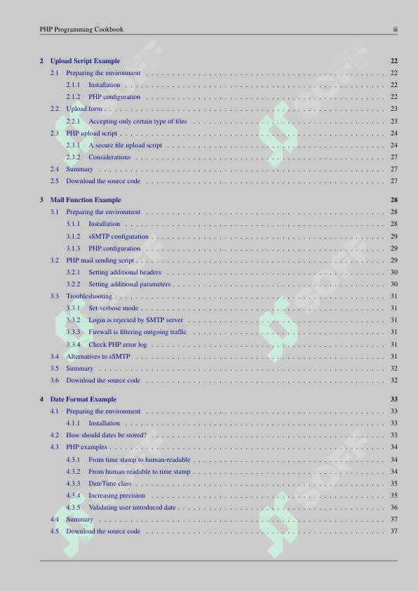 PHP Programming Cookbook 4