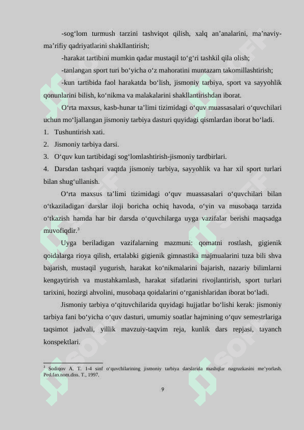 AKADEMIK LITSEYLARDA JISMONIY TARBIYA VA SPORT SOG‘LOMLASHTIRISH TADBIRLARI TASHKIL QILISH VA O‘TKAZISH USULLARI. 8