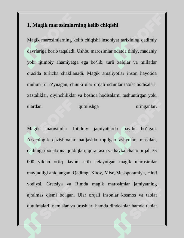 MAGIK MAROSIMLAR FOLKLORI 3