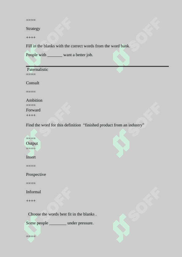 1 kurs  Yakuniylar 8