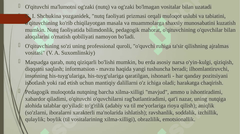 Muloqot pedagogik faoliyat asosi  sifatida 8