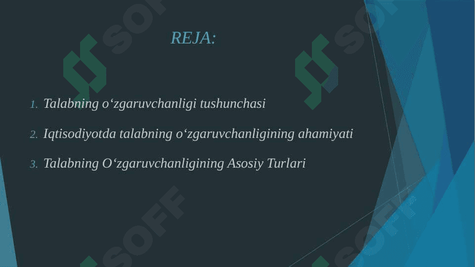 TALABNING OʻZGARUVCHANLIGI 2