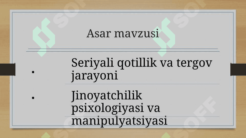 ALIFBO BO‘YICHA QOTILLIK 4