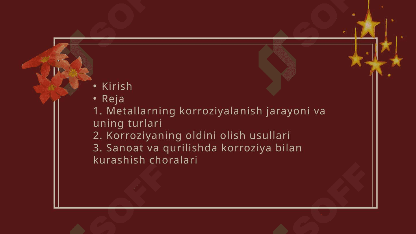 Mavzu: Metallarning korroziyalanishi 2