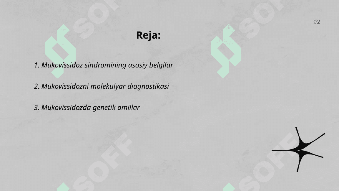 Mukovitsidoz sindromi 2