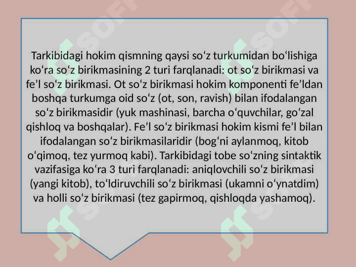 Soʻz birikmasi vagap ustida ishlash 4