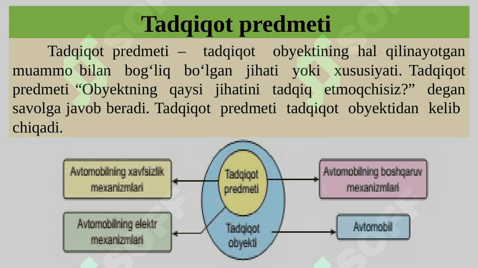 TABIIY FANLARNING TADQIQOT OBYEKTI 4