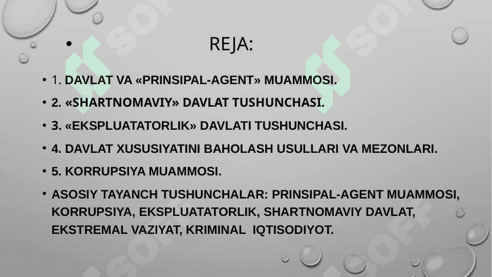 DAVLATLAR XILLARI 2
