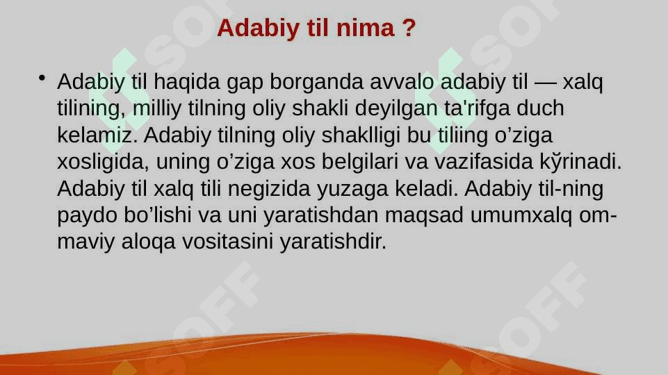 Ōzbek adabiy til meʼyorlari 3