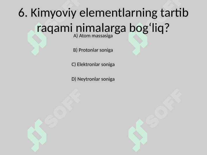 Kimyo sertikat test 6