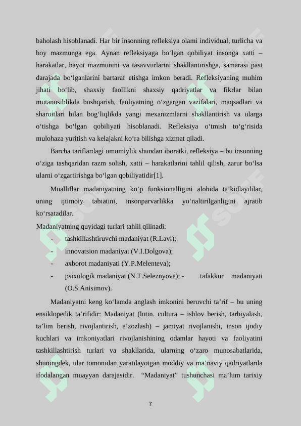 Asosiy sinf azolariga kirishni nazorat qilish 8