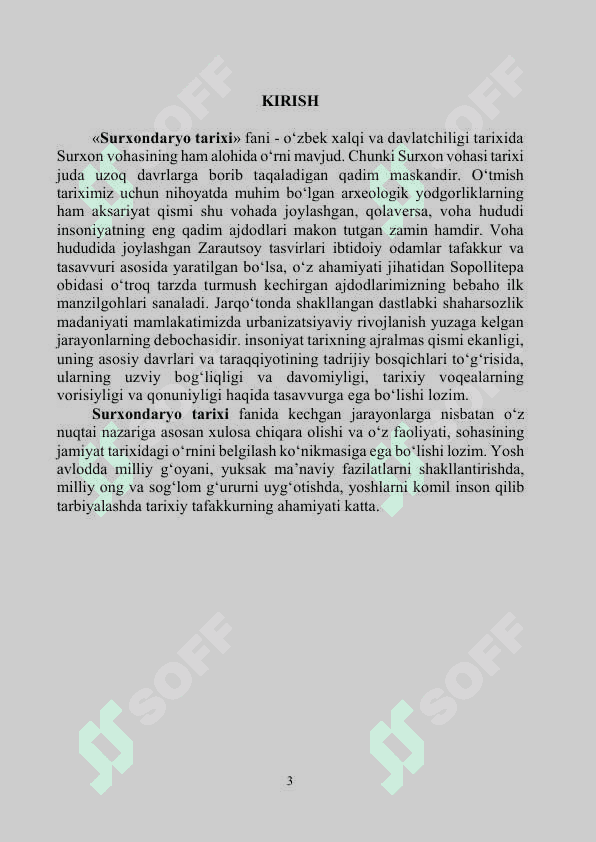SURXONDARYO TARIXI 3