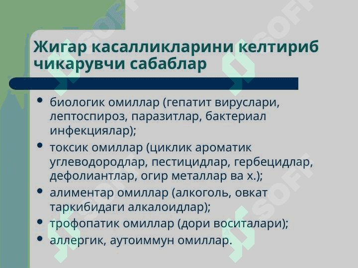 Жигар патофизиологияси 4