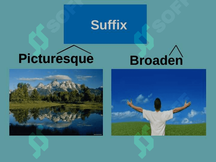 Features of word formation 6