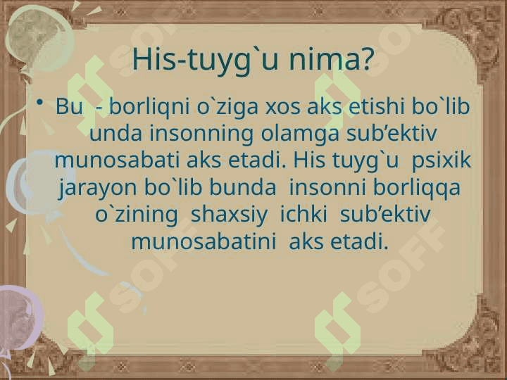 Emotsiyani eksperimental o‘rganish 3