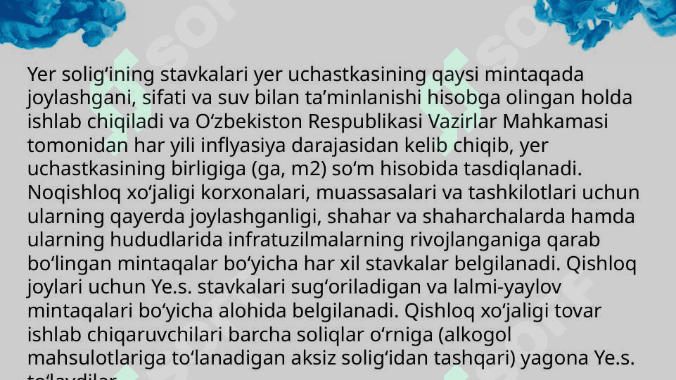 Yagona yer soliģi 5