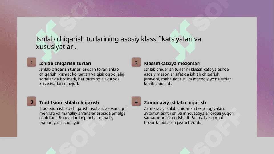 Ishlab chiqarish turlari va shakllari 3