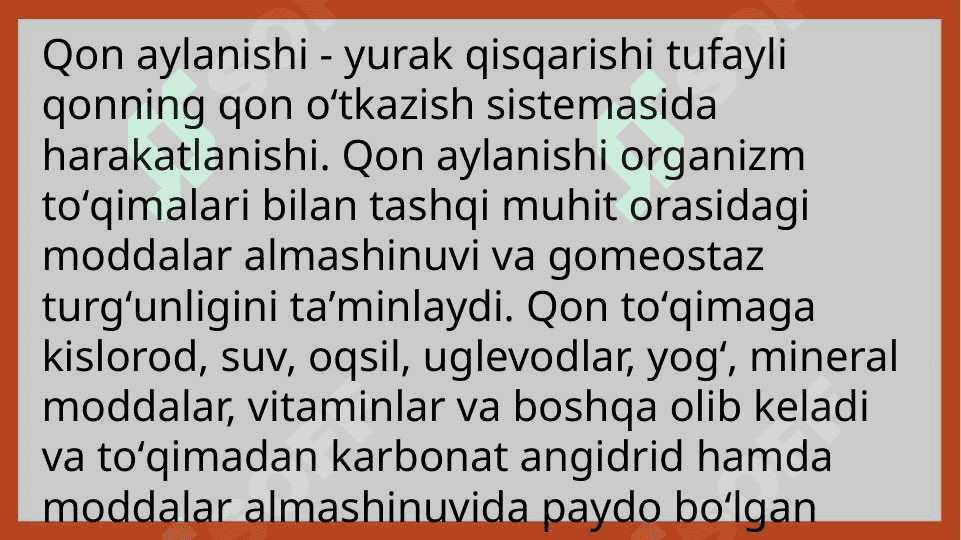 Qon aylanish sistemasi 3