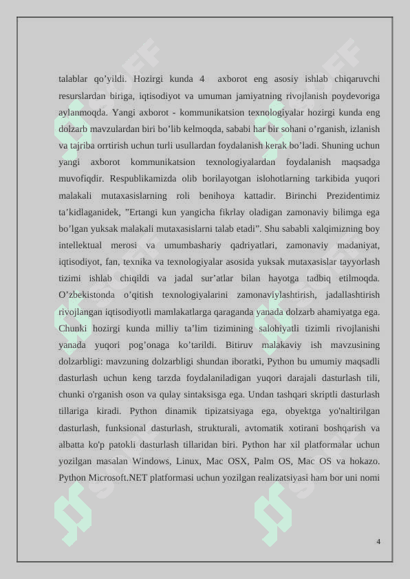 Pythonda JSON bilan ishlash 4