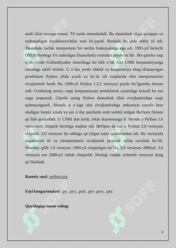 Pythonda JSON bilan ishlash 6