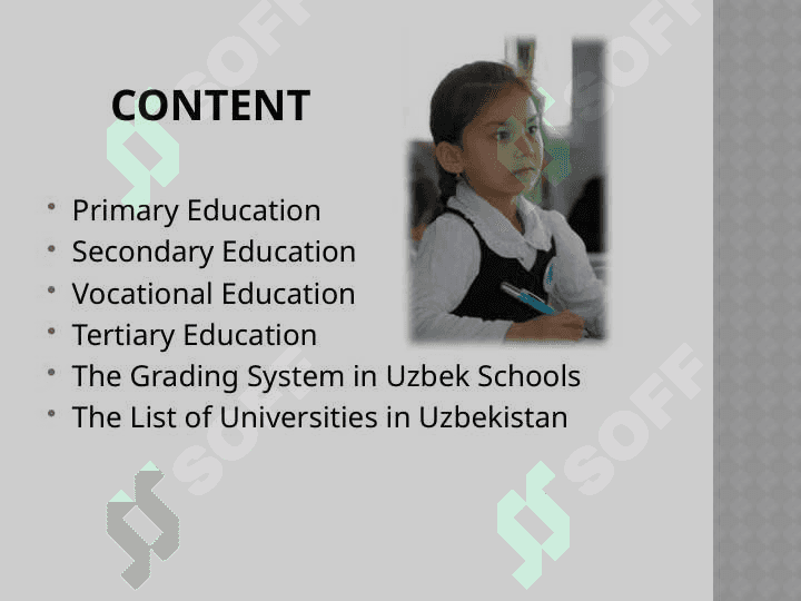 Academic fields Education system 2